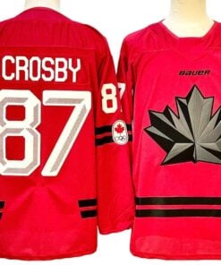 2026 Winter Olympics Team Canada #87 Sidney Crosby Hockey Jersey Red