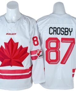 2026 Winter Olympics Team Canada #87 Sidney Crosby White Hockey Jersey Stitched