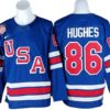 2026 Winter Olympics Team USA #86 Jack Hughes Blue Hockey Jersey Stitched 4 2026WinterOlympicsTeamUSA 86JackHughesBlueHockeyJersey