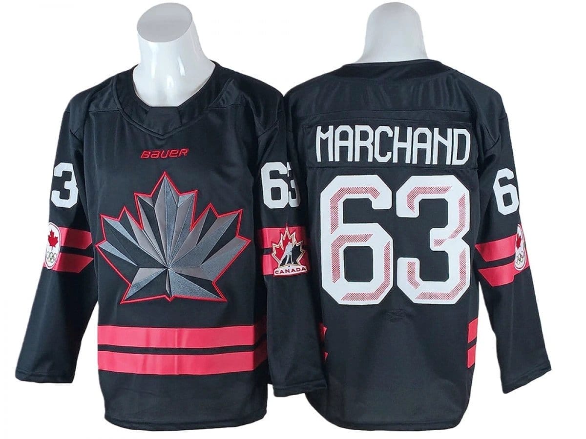 Brad Marchand Jersey #63 Winter Olympics Team Canada 2026 Stitched