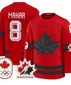 Cale Makar Jersey 8 Canada Olympic 2026 Premium Hockey All Stitched Red f1b14279 69a2 4de4 8e42 774dc1580aa1
