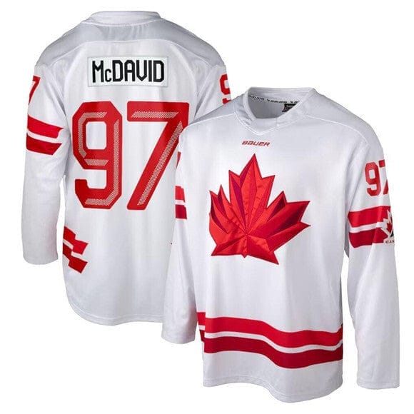 Connor McDavid Jersey #97 Team Canada 2026 Winter Olympics Stitched White 4 ConnorMcDavidJersey 97TeamCanada2026WinterOlympicsStitchedWhite