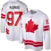 ConnorMcDavidTeamCanada2026WinterOlympicsJerseyWhiteAllSTITCHED