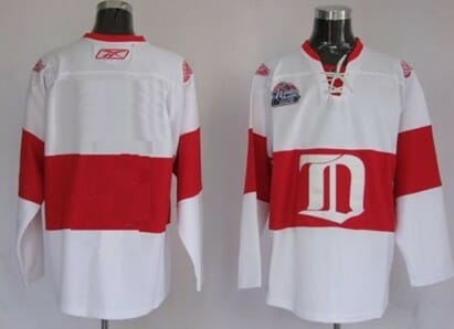 Custom Detroit Red Wings Jersey Name And Number White Winter Classic 1 Custom Detroit Red Wings Jersey Name And Number White Winter Classic