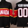 Custom Olympics Canada Jersey Name And Number 2014 Black 5 Custom Olympics Canada Jersey Name And Number 2014 Black