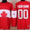 Custom Olympics Canada Jersey Name And Number 2014 Red 5 Custom Olympics Canada Jersey Name And Number 2014 Red