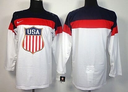 Custom Olympics USA Jersey Name And Number 2014 White 1 Custom Olympics USA Jersey Name And Number 2014 White