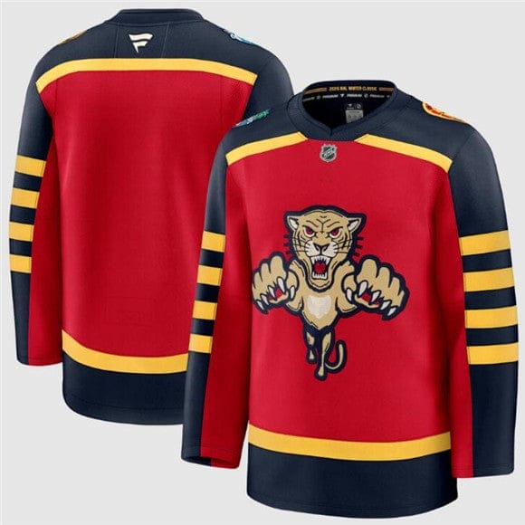 Florida Panthers Blank Hockey Jersey Red 2026 Winter Classic Stitched 5 FloridaPanthersBlankHockeyJerseyRed2026WinterClassicStitched