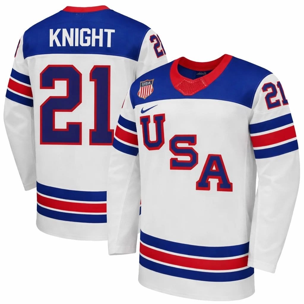 Hilary Knight Jersey #21 Team USA Winter Olympics 2026 Premium Hockey White All STITCHED 4 HilaryKnightJersey 21TeamUSAWinterOlympics2026PremiumHockeyWhiteAllSTITCHED