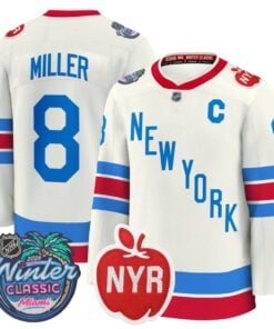 J.T. Miller Jersey #8 New York Rangers 2026 Winter Classic Premium Stitched