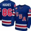 JackHughesJersey 86TeamUSAWinterOlympics2026PremiumHockeyStitchedRoyal