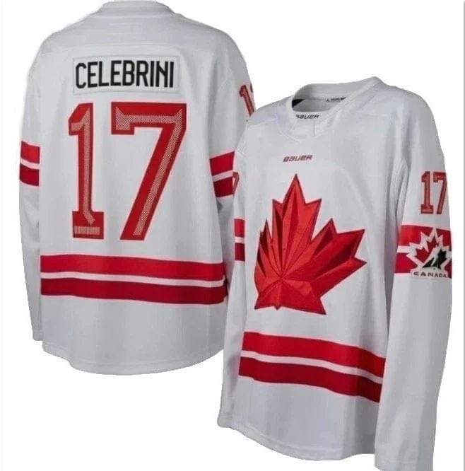 Macklin Celebrini Team Canada 2026 Winter Olympics Jersey White STITCHED 4 MacklinCelebriniTeamCanada2026WinterOlympicsJerseyWhiteSTITCHED
