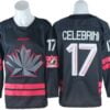Macklin Celebrini Jersey 17 Winter Olympics Team Canada 2026 Stitched Black