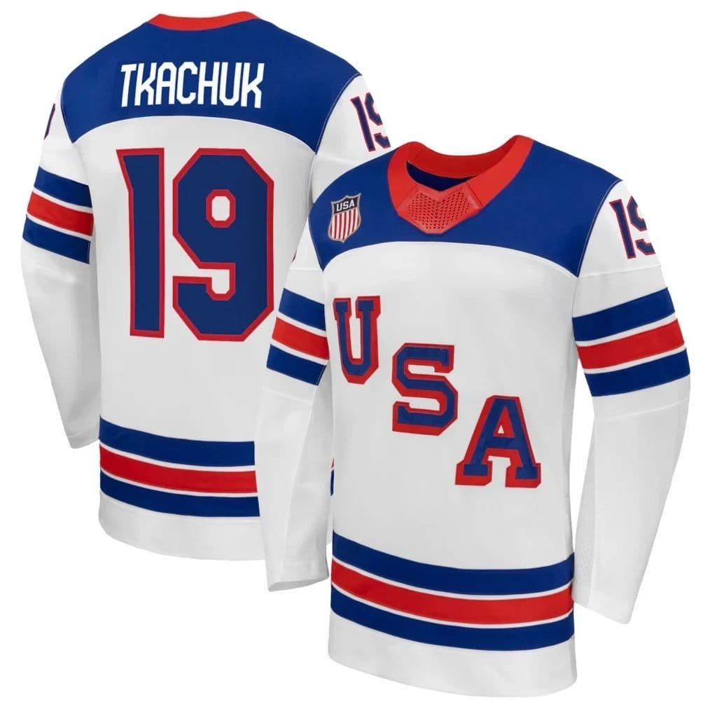 Matthew Tkachuk Jersey Team USA Winter Olympics 2026 Hockey Premium STITCHED White 4 MatthewTkachukJerseyTeamUSAWinterOlympics2026HockeyPremiumSTITCHEDWhite