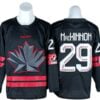 Nathan MacKinnon Jersey 29 Winter Olympics Team Canada 2026 Stitched Black