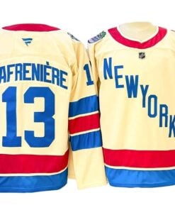 New York Rangers #13 Alexis Lafreniere Beige 2026 NHL Winter Classic Jersey