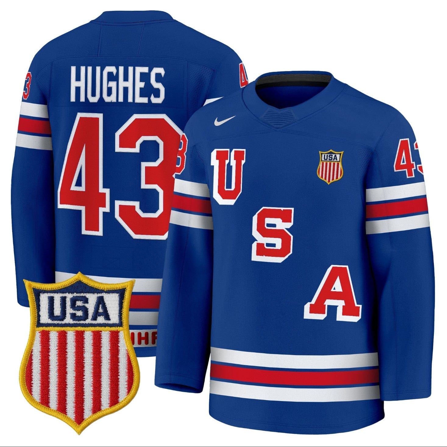 Quinn Hughes Jersey #43 USA Olympic 2026 Premium Hockey Stitched 9 QuinnHughesJersey 43USAOlympic2026PremiumHockeyStitched