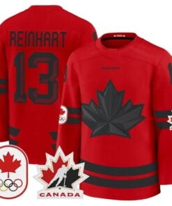 Sam Reinhart Jersey 13 Canada Olympic Premium Hockey 2026 Stitched Red 041becc2 4c0e 4ae3 8aa0 332877ec4d0c