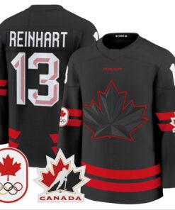 Sam Reinhart Jersey #13 Canada Olympic Premium Hockey Stitched