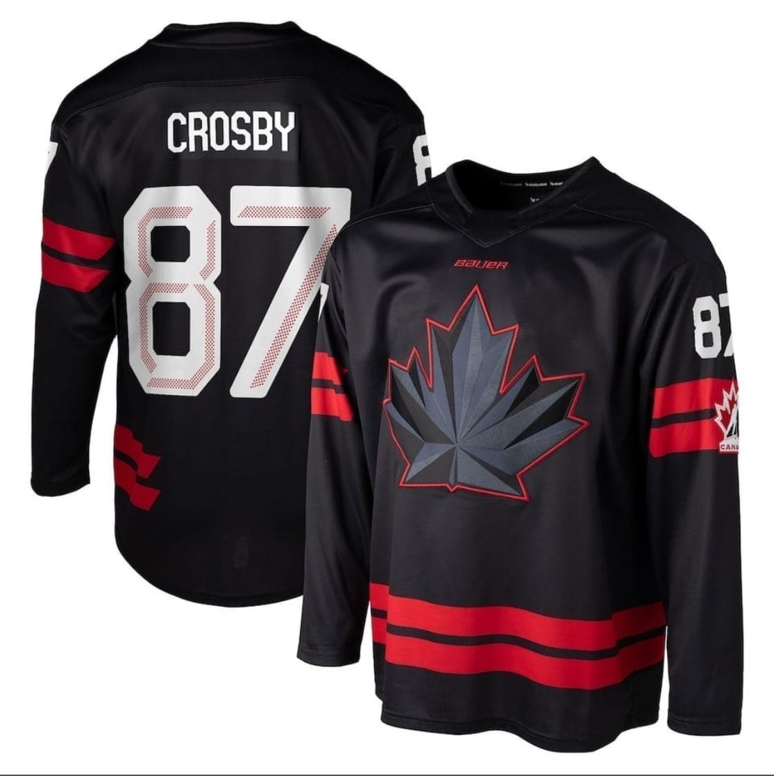 Sidney Crosby Jersey #87 Team Canada Hockey 2026 Winter Olympics Stitched Black 5 SidneyCrosbyJersey 87TeamCanadaHockey2026WinterOlympicsStitchedBlack