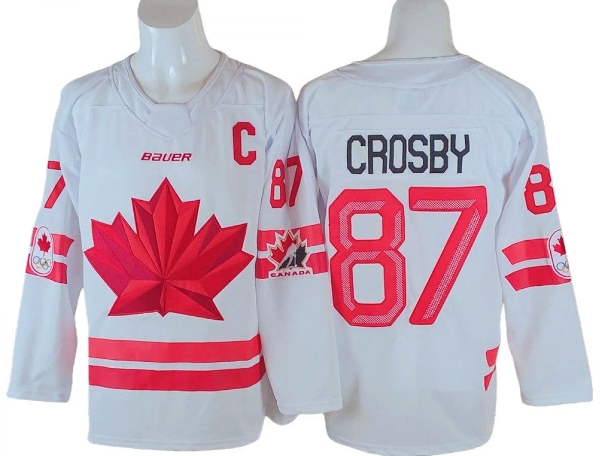 Sidney Crosby Jersey #87 Winter Olympics Team Canada 2026 Hockey Stitched - Image 3