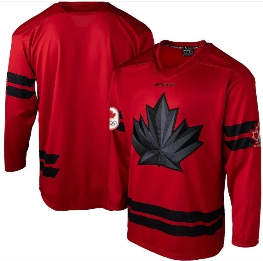 TeamCanadaMilanWinterOlympics2026JerseyRedSTITCHED