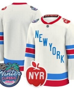 Team Jersey New York Rangers 2026 Winter Classic Premium Stitched