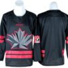 Team Jersey Blank Winter Olympics Team Canada 2026 Hockey Stitched Black