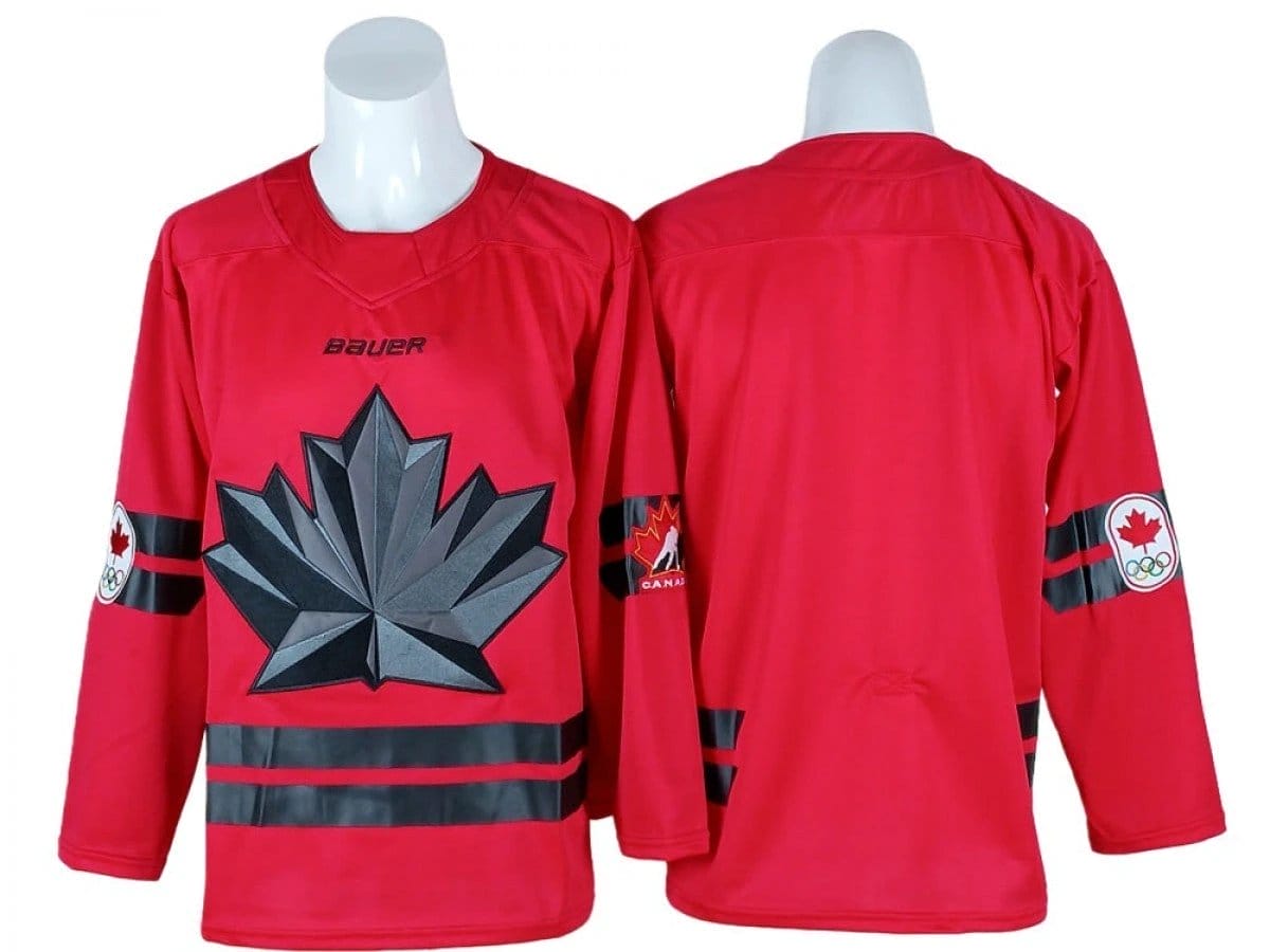 Team Jersey Blank Winter Olympics Team Canada 2026 Hockey Stitched - Image 2