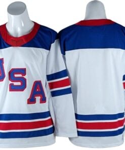 Alternative view of Team Jersey Blank Winter Olympics Team USA 2026 Hockey Stitched