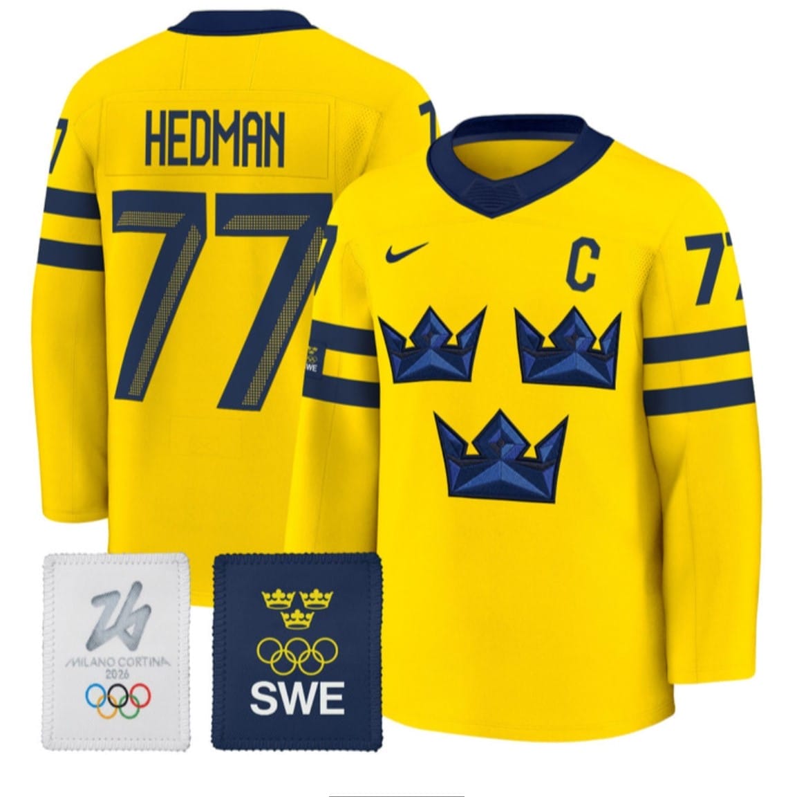 Victor Hedman Jersey #77 Sweden Olympic 2026 Premium All Stitched 7 Victor Hedman Jersey 77 Sweden Olympic 2026 Premium All Stitched Gold 3dc0308b 86a9 474a 9378 0bec075fcefe