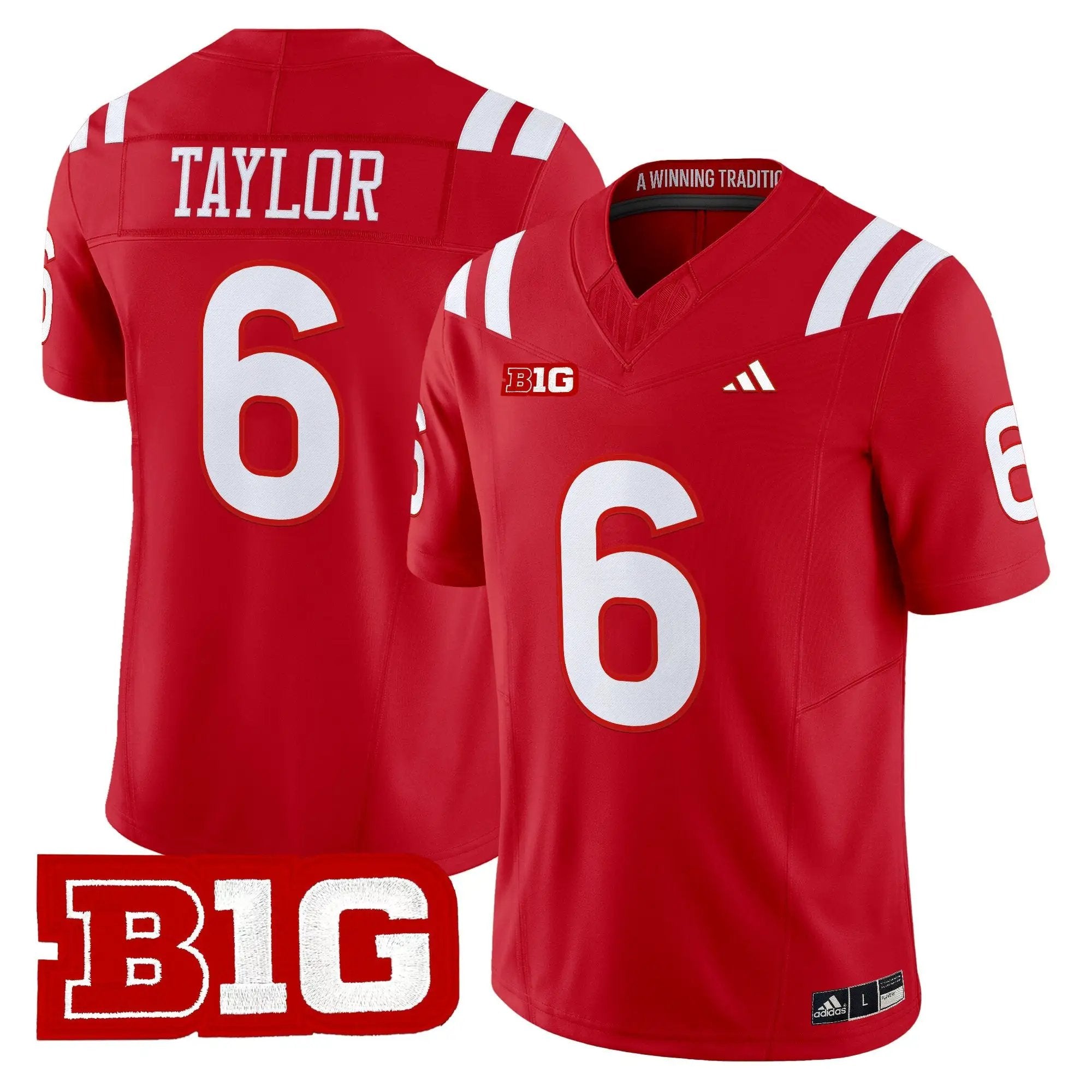 Men Nebraska Cornhuskers 2026 Vapor Limited Jersey - Stitched 1 Nebraska Cornhuskers 2026 Vapor Limited Jersey - Stitched by Digigearus