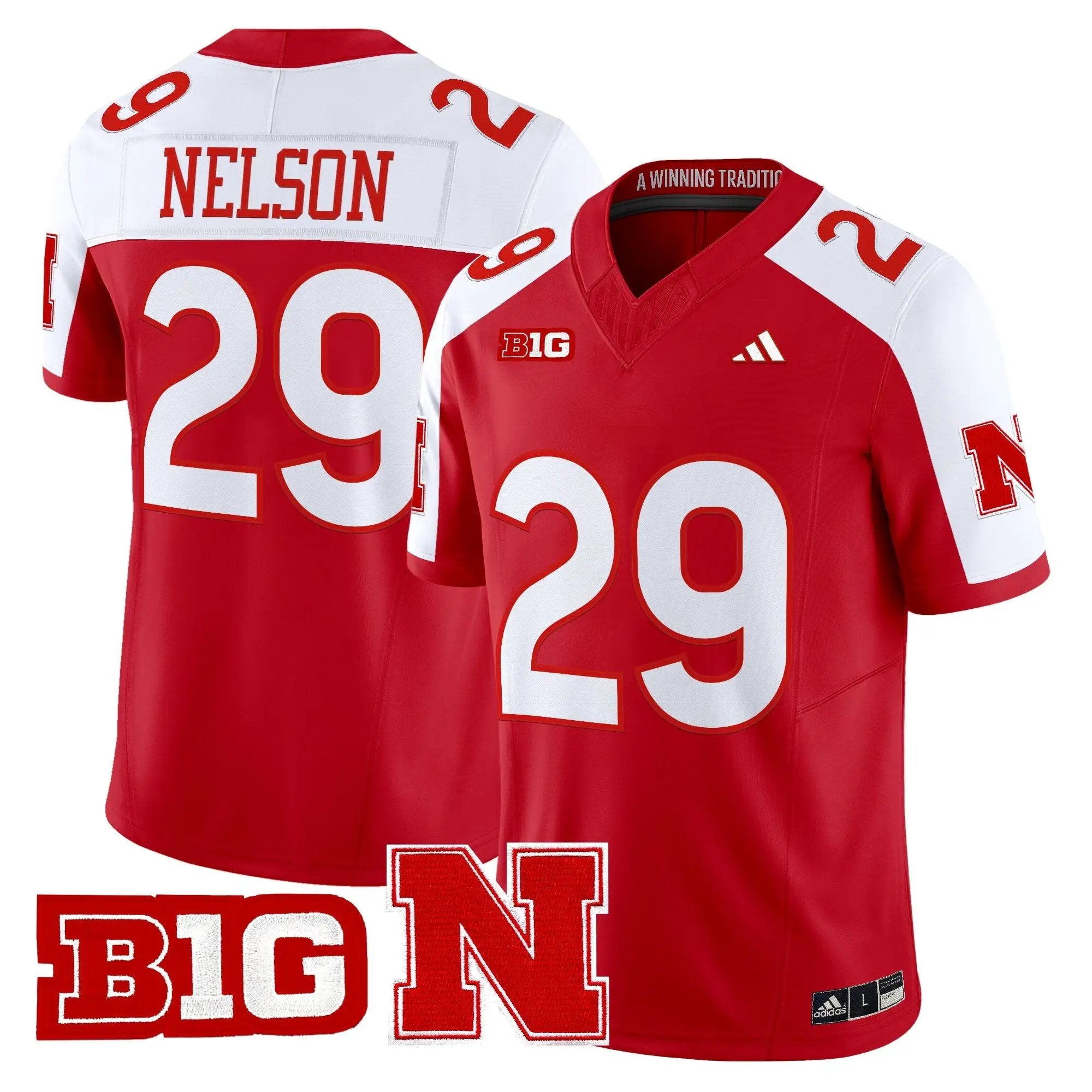 Men Nebraska Cornhuskers 2026 Vapor Limited Jersey - Stitched 37 Nebraska Cornhuskers 2026 Vapor Limited Jersey - Stitched by Digigearus