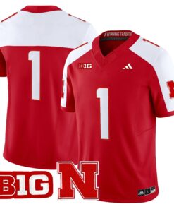 Men Nebraska Cornhuskers 2026 Vapor Limited Jersey - Stitched 98 Nebraska Cornhuskers 2026 Vapor Limited Jersey - Stitched by Digigearus