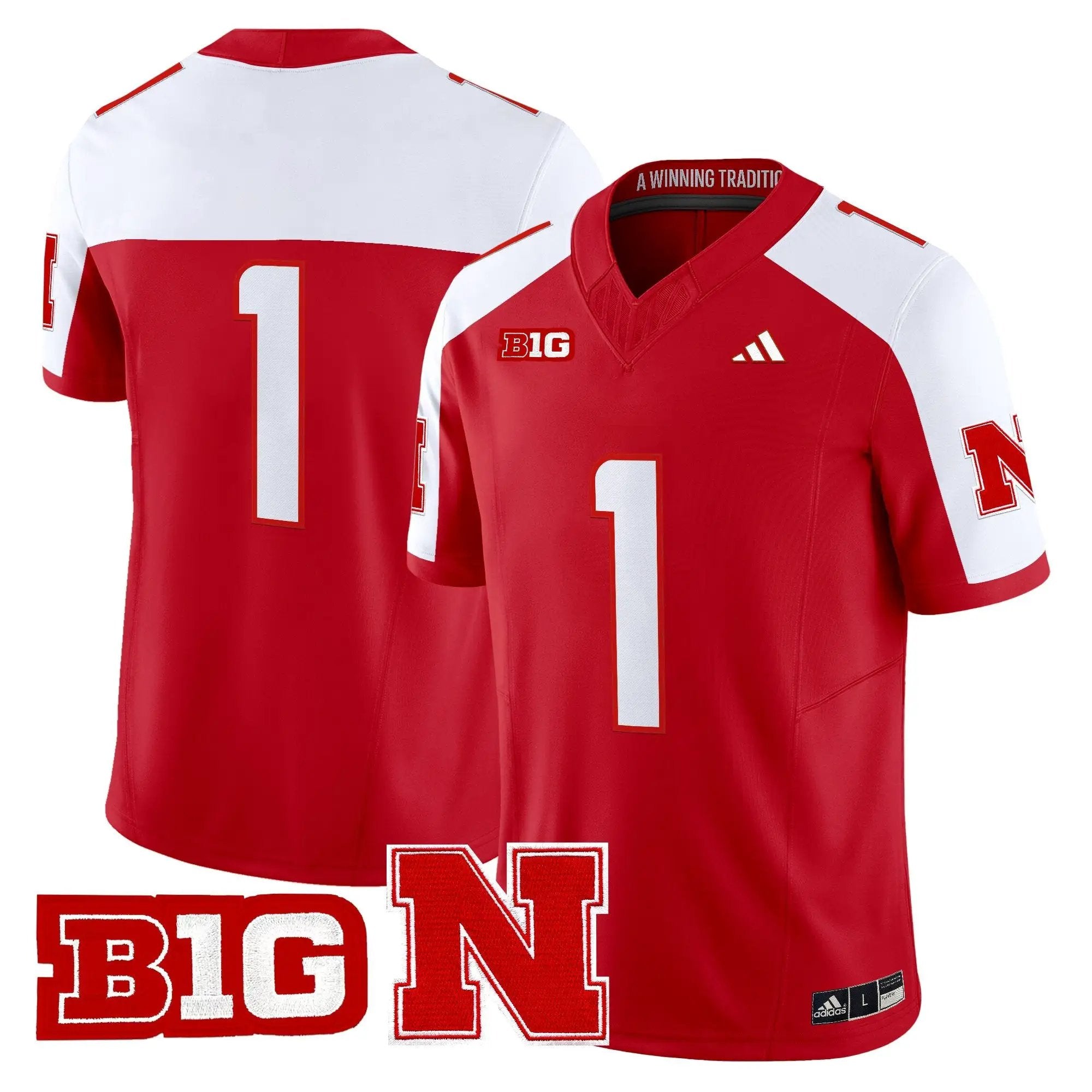Men Nebraska Cornhuskers 2026 Vapor Limited Jersey - Stitched 44 Nebraska Cornhuskers 2026 Vapor Limited Jersey - Stitched by Digigearus