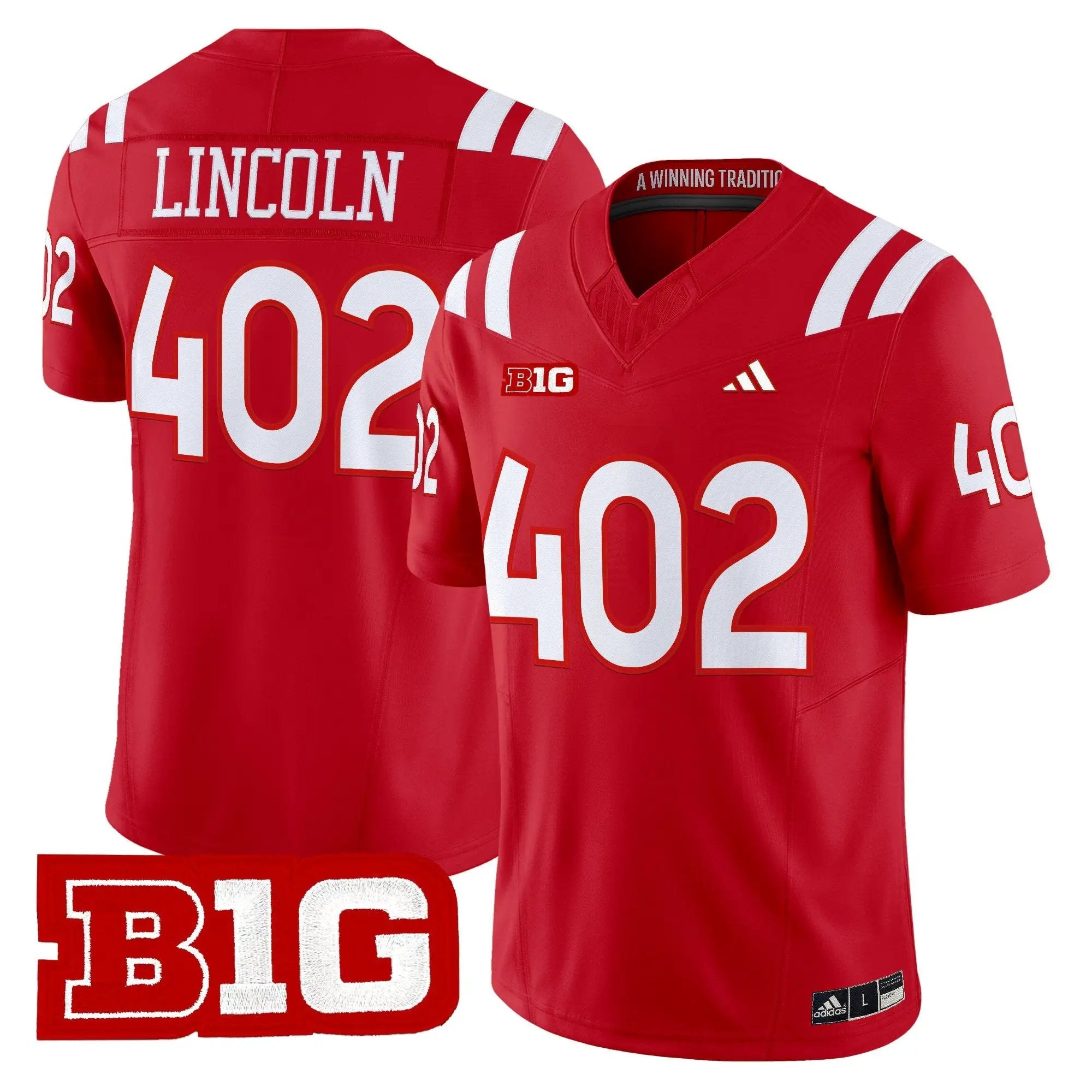 Men Nebraska Cornhuskers 2026 Vapor Limited Jersey - Stitched 10 Nebraska Cornhuskers 2026 Vapor Limited Jersey - Stitched by Digigearus