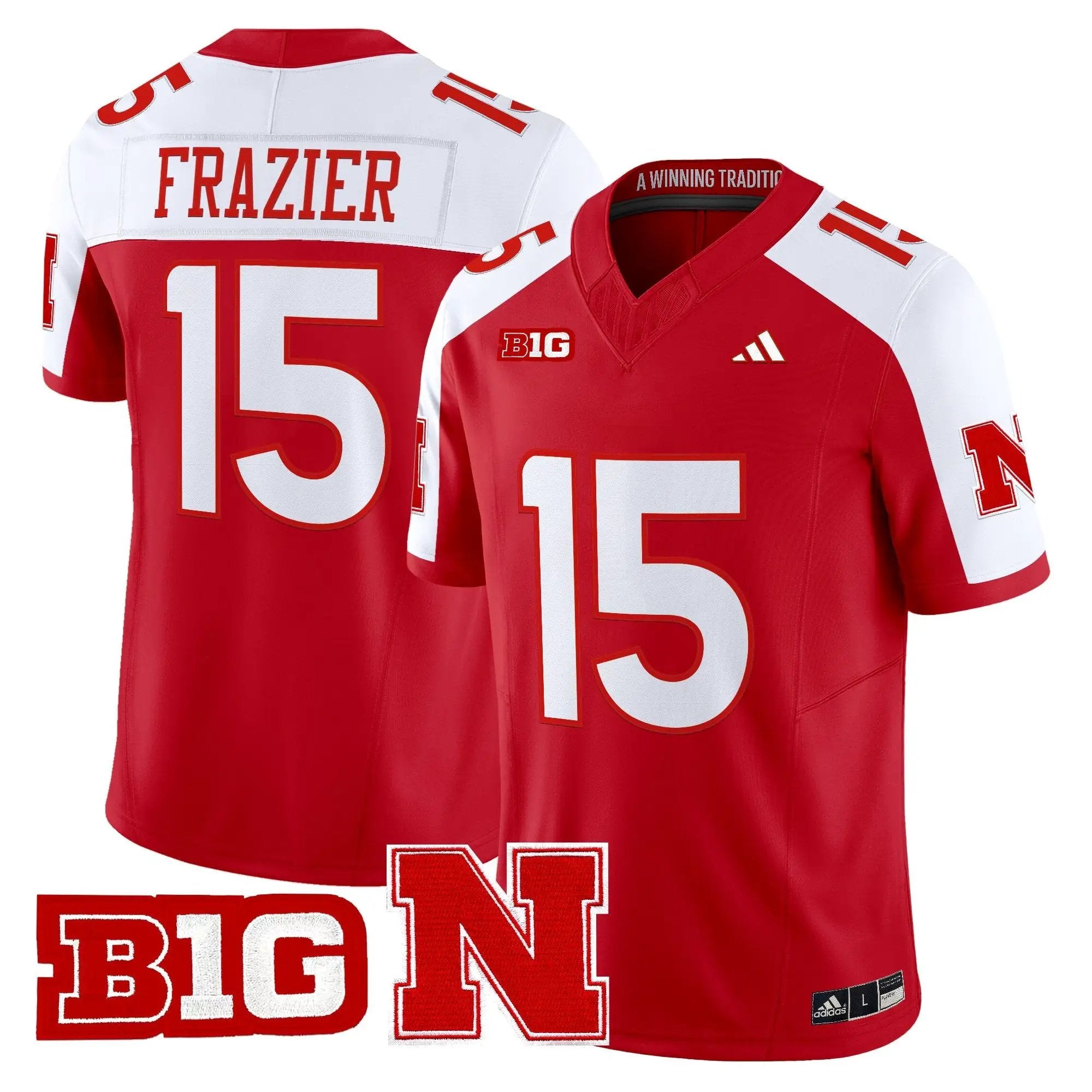 Men Nebraska Cornhuskers 2026 Vapor Limited Jersey - Stitched 41 Nebraska Cornhuskers 2026 Vapor Limited Jersey - Stitched by Digigearus