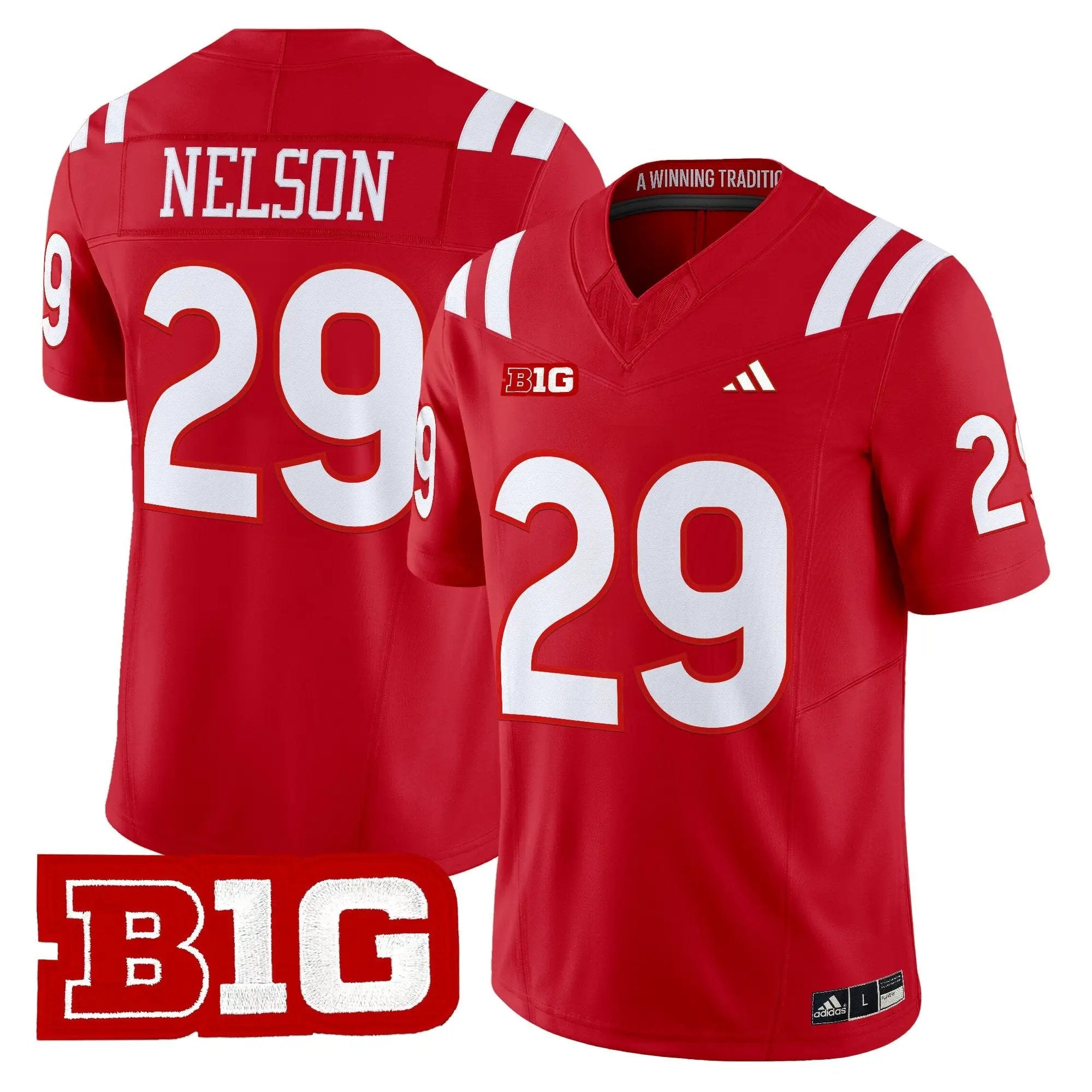 Men Nebraska Cornhuskers 2026 Vapor Limited Jersey - Stitched 4 Nebraska Cornhuskers 2026 Vapor Limited Jersey - Stitched by Digigearus