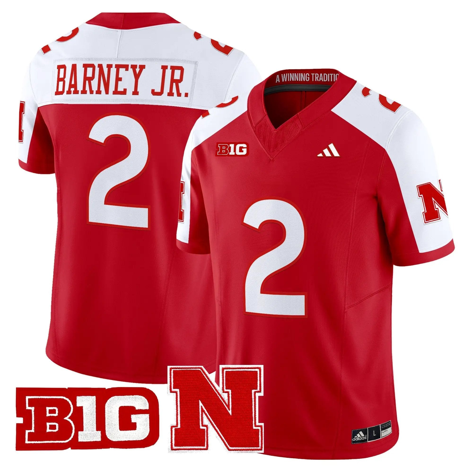 Men Nebraska Cornhuskers 2026 Vapor Limited Jersey - Stitched 38 Nebraska Cornhuskers 2026 Vapor Limited Jersey - Stitched by Digigearus