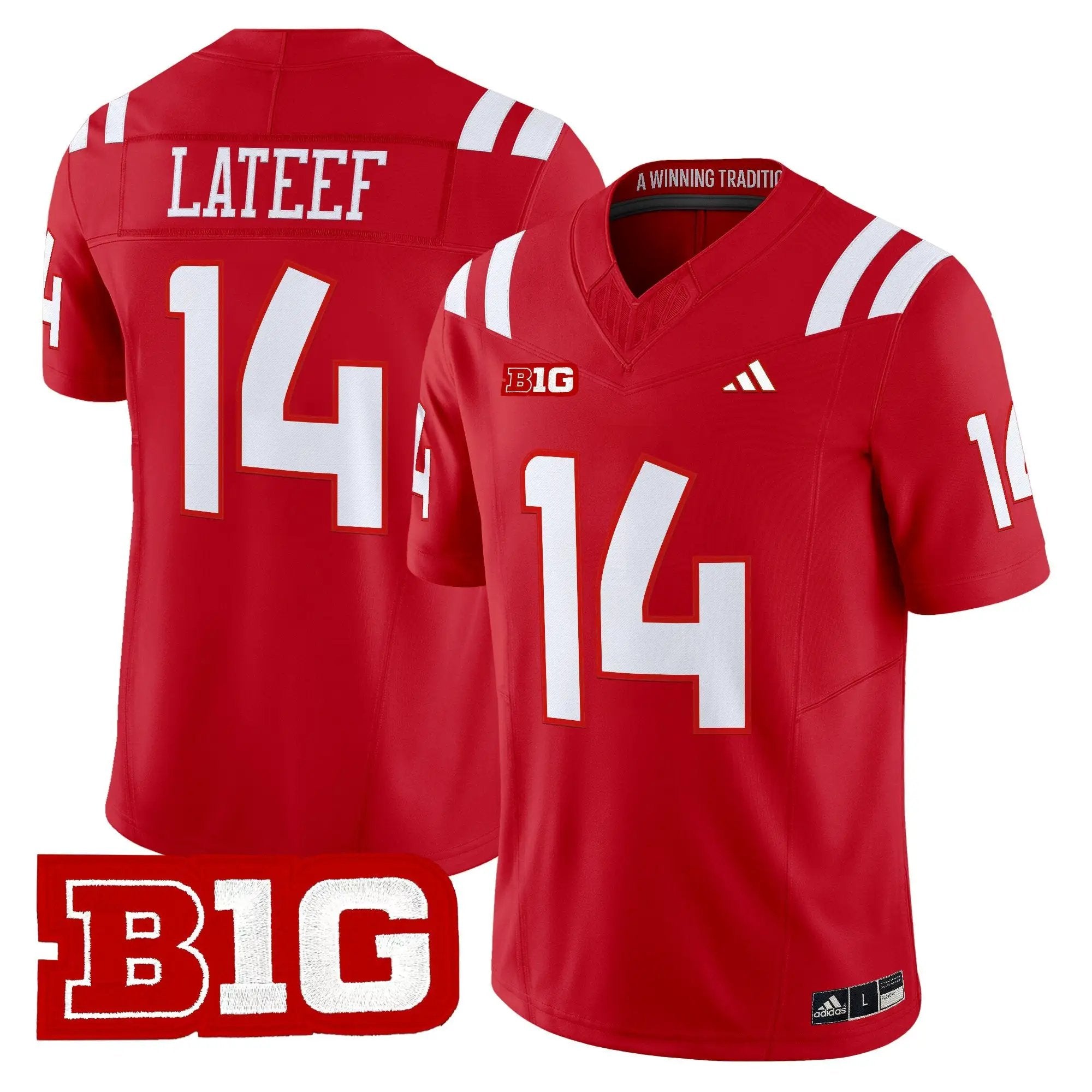 Men Nebraska Cornhuskers 2026 Vapor Limited Jersey - Stitched 6 Nebraska Cornhuskers 2026 Vapor Limited Jersey - Stitched by Digigearus
