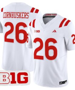 Men Nebraska Cornhuskers 2026 Vapor Limited Jersey - Stitched 67 Nebraska Cornhuskers 2026 Vapor Limited Jersey - Stitched by Digigearus