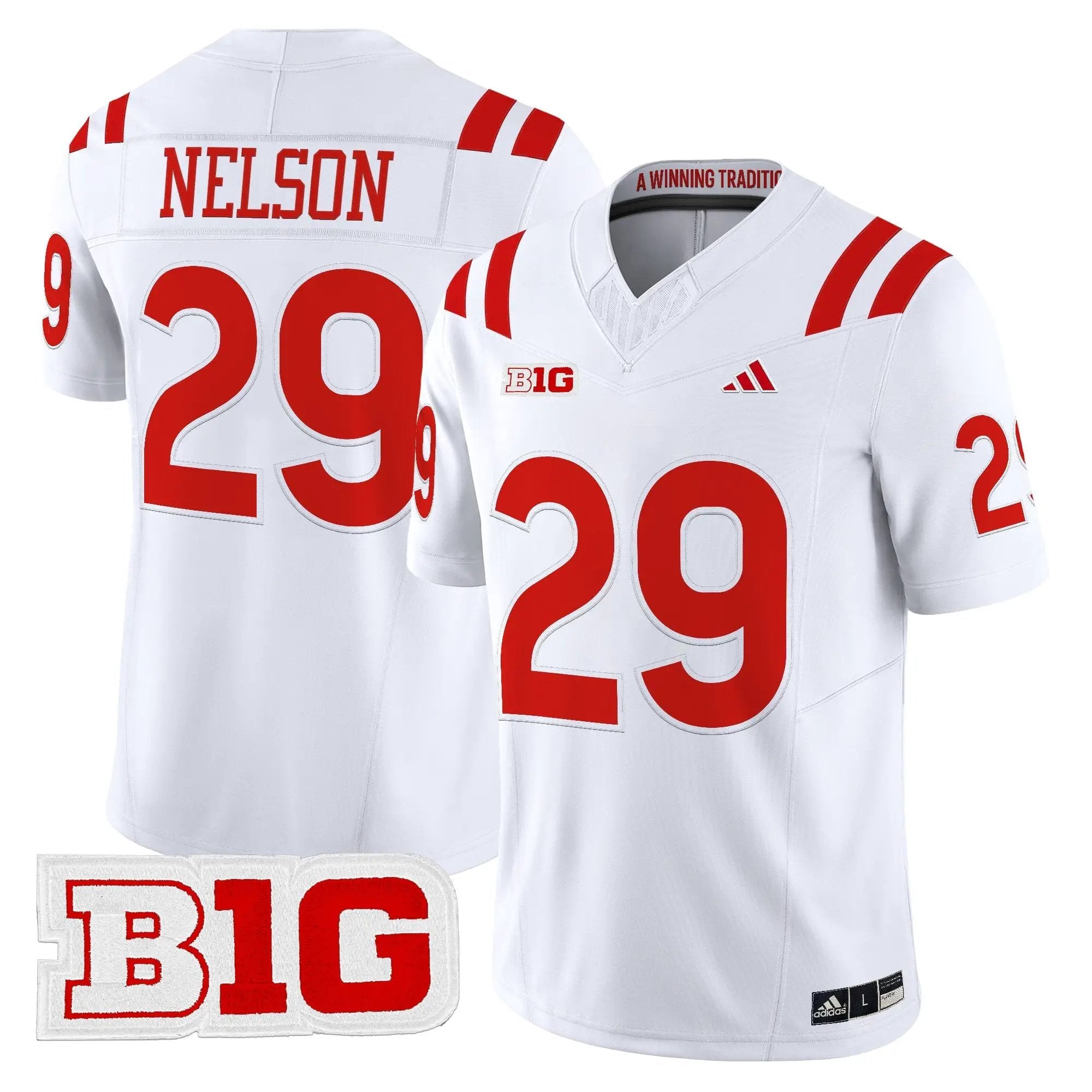 Men Nebraska Cornhuskers 2026 Vapor Limited Jersey - Stitched 15 Nebraska Cornhuskers 2026 Vapor Limited Jersey - Stitched by Digigearus