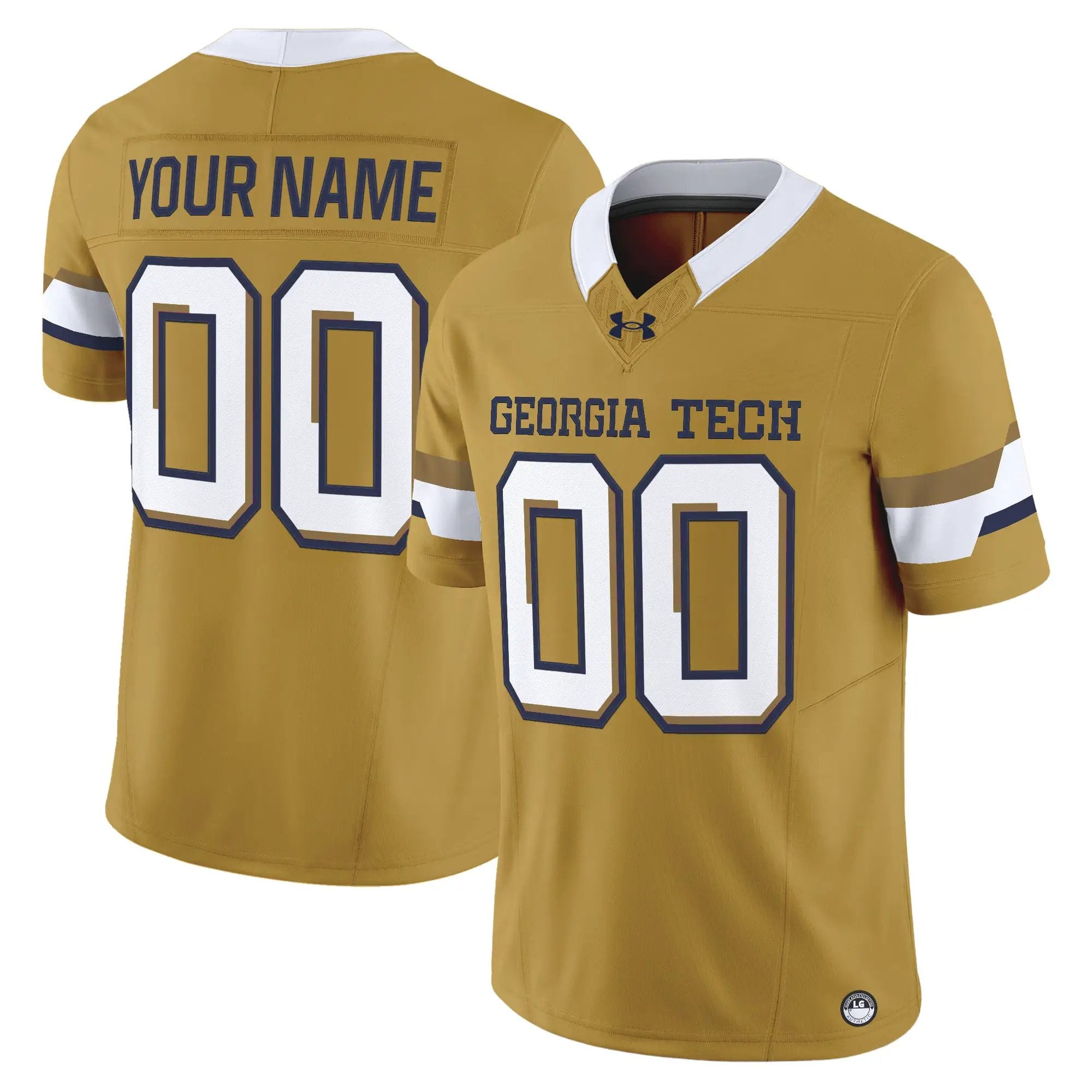 Georgia Tech Yellow Jackets 2026 Vapor Limited Custom Jersey - All stitched 1 Georgia Tech Yellow Jackets 2026 Vapor Limited Custom Jersey - All stitched by Digigearus