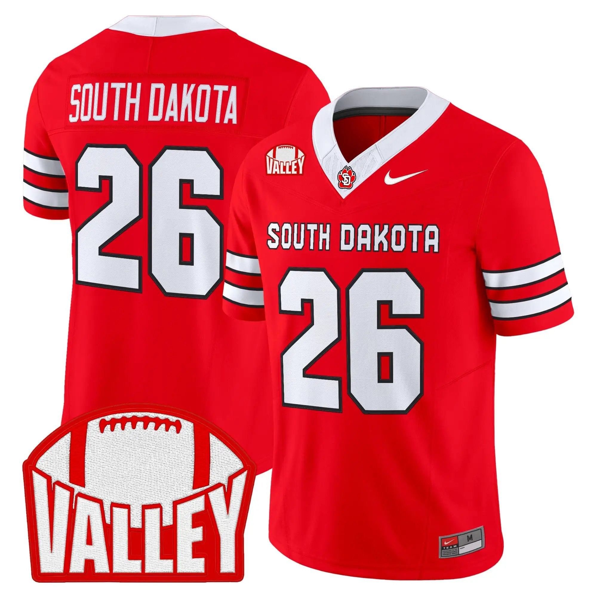 South Dakota Coyote 2026 Vapor Limited Jersey - All Stitched 2 South Dakota Coyote 2026 Vapor Limited Jersey - All Stitched by Digigearus