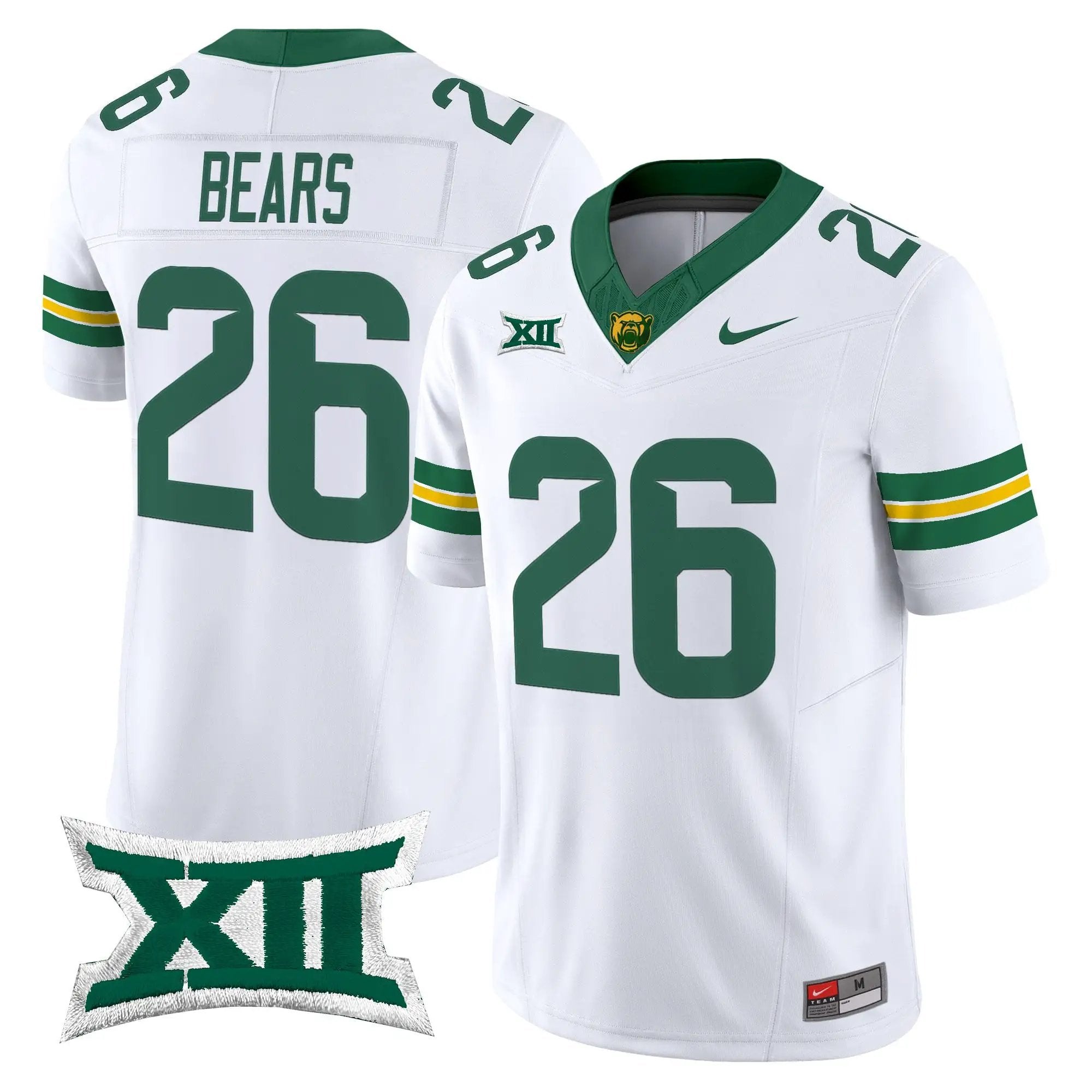 Baylor Bears 2026 Vapor Limited Jersey - Stitched 19 Baylor Bears 2026 Vapor Limited Jersey - Stitched by Digigearus