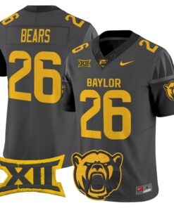 Baylor Bears 2026 Vapor Limited Jersey - Stitched 98 Baylor Bears 2026 Vapor Limited Jersey - Stitched by Digigearus