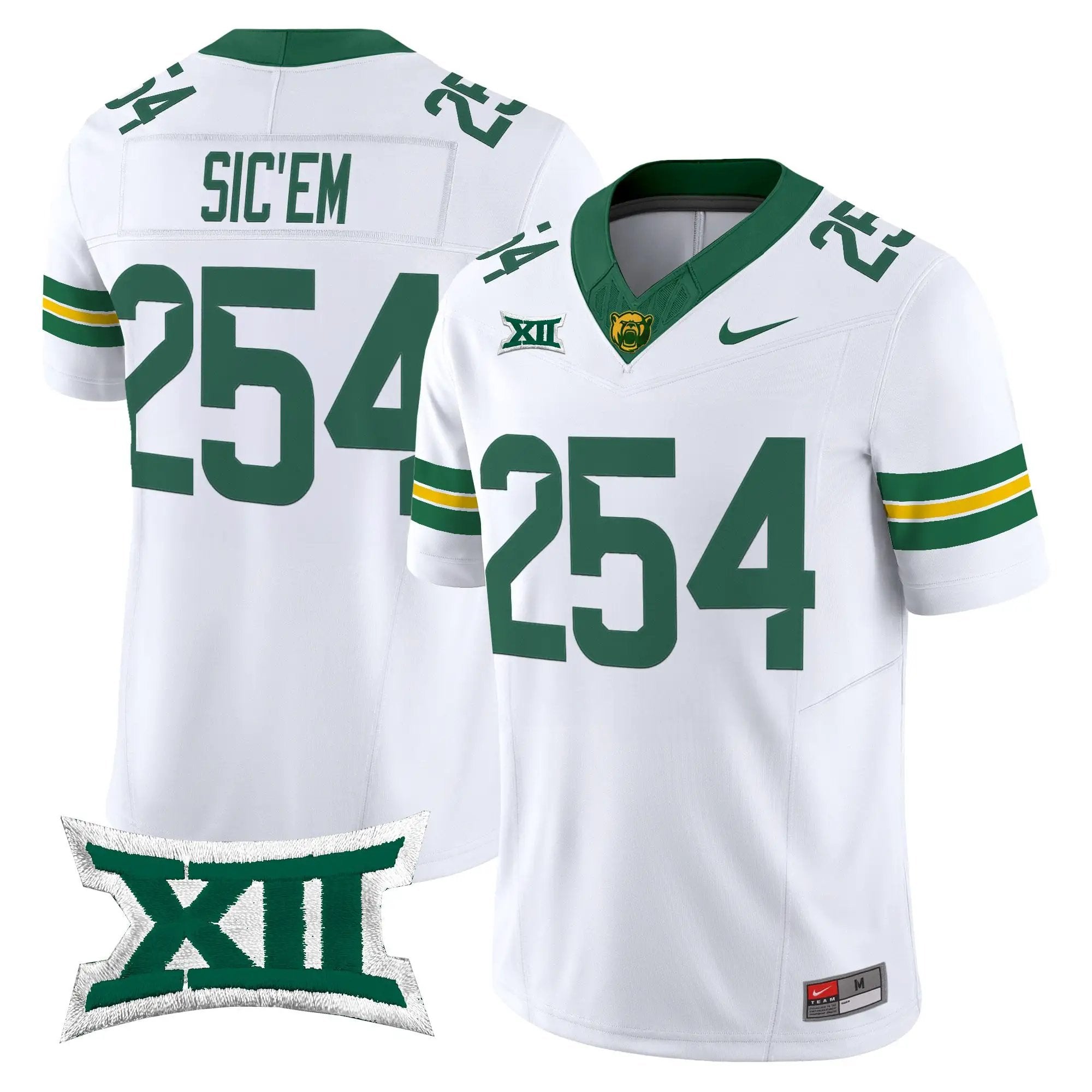 Baylor Bears 2026 Vapor Limited Jersey - Stitched 12 Baylor Bears 2026 Vapor Limited Jersey - Stitched by Digigearus
