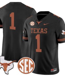 TEX 2026 State Map & SEC Patch Vapor Limited Jersey - Stitched 62 TEX 2026 State Map & SEC Patch Vapor Limited Jersey - Stitched by Digigearus