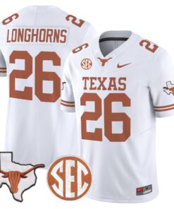 TEX 2026 State Map & SEC Patch Vapor Limited Jersey - Stitched 70 TEX 2026 State Map & SEC Patch Vapor Limited Jersey - Stitched by Digigearus