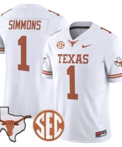 TEX 2026 State Map & SEC Patch Vapor Limited Jersey - Stitched 65 TEX 2026 State Map & SEC Patch Vapor Limited Jersey - Stitched by Digigearus